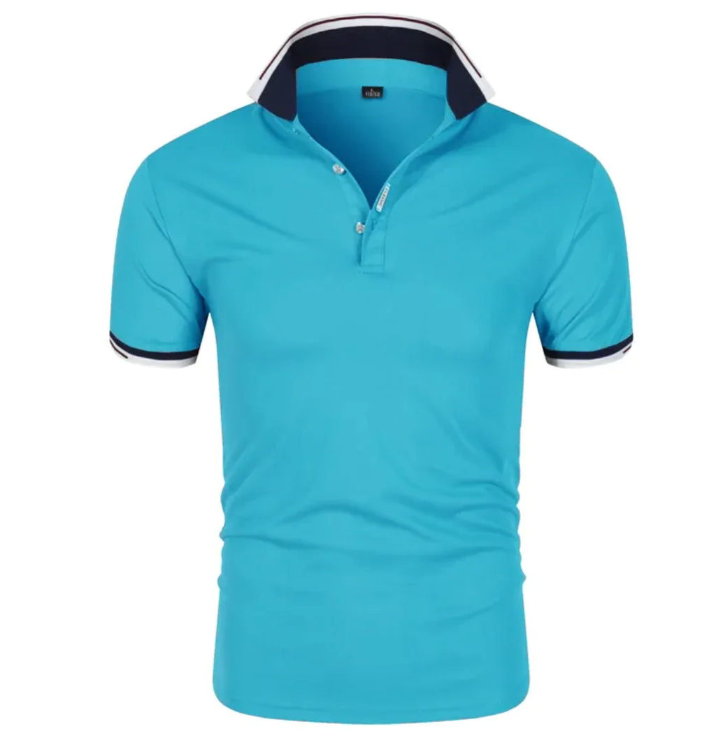 Men's Solid Polo Shirt